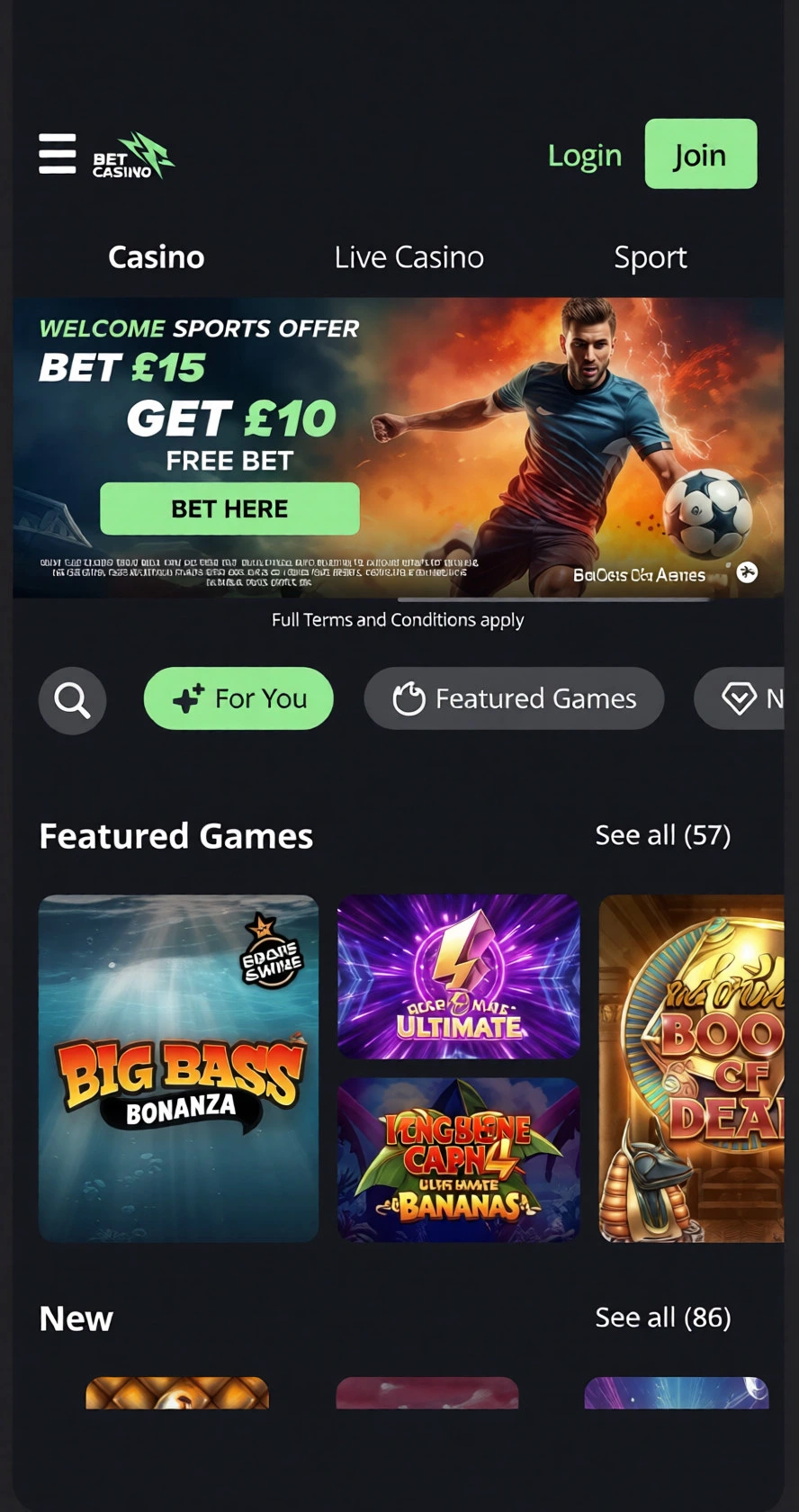 Bet Grouse Mobile App and Browser Play